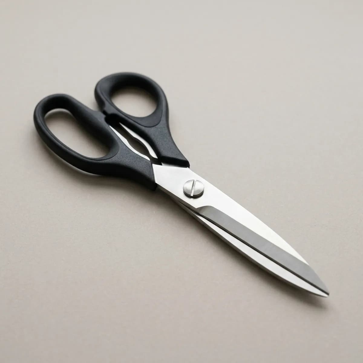 Professional Leather Shears — Classic Steel